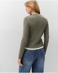 UNISON - Double Layer Wool Knit