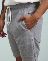 Surrounded By Ghosts - The Larimar French Terry Track Shorts
