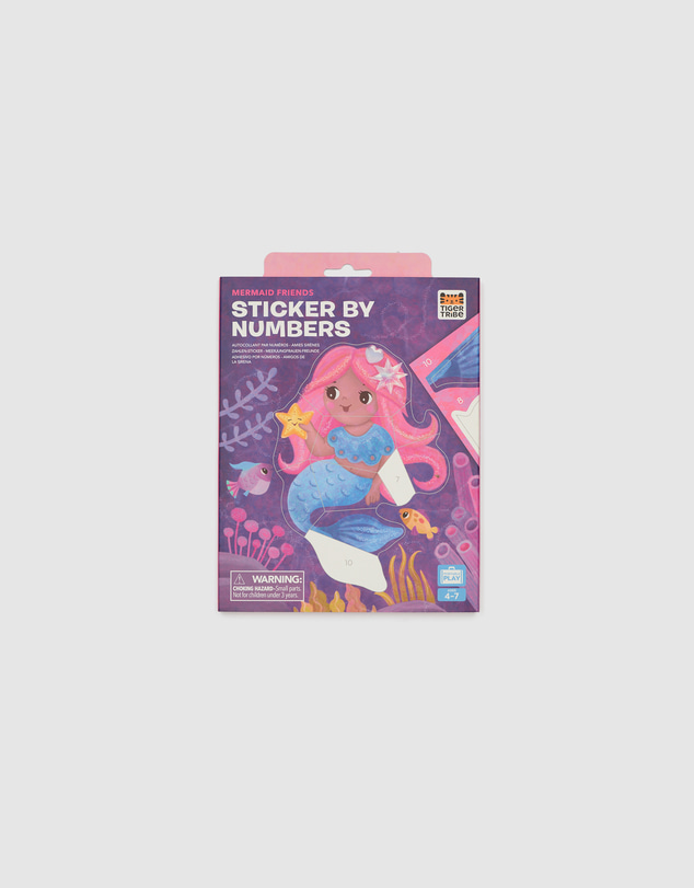 Seed Heritage - Tiger Tribe Sticker By Numbers Mermaids