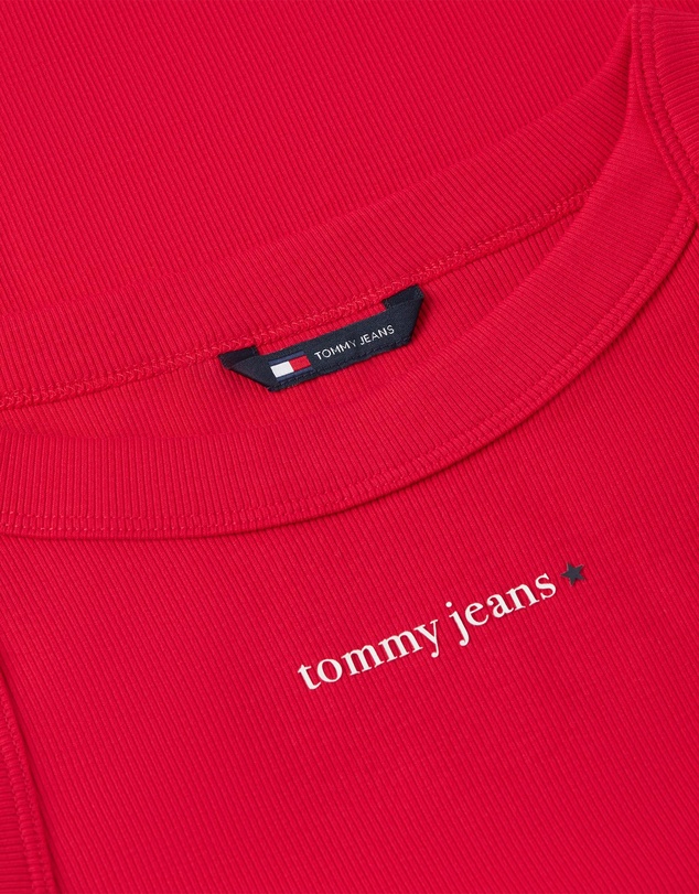Tommy Jeans - Slim Essential Logo 1 Rib Tank