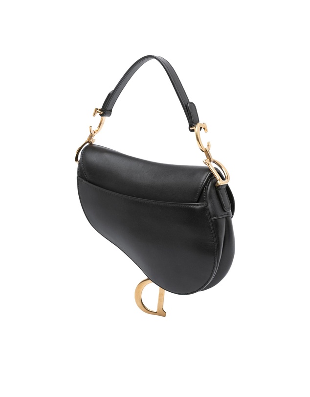 Dior - Pre-Loved Mini Smooth Calfskin Saddle Bag