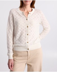 David Lawrence - Elphaba Linen Cardigan
