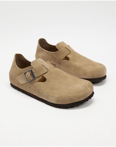 Taupe Suede Leather
