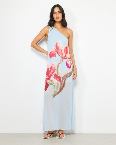 Rosalee One Shoulder Maxi Dress