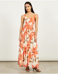 Lover - Rory Mesh Maxi Dress
