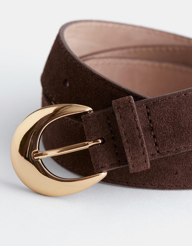 & Other Stories - Crescent-Buckle Leather Belt