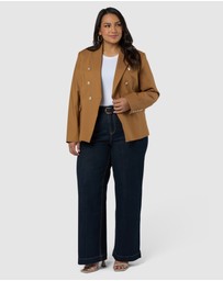 Something 4 Olivia - Madeleine Button Blazer