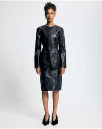 Lover - Rhodes 100% Leather Blazer
