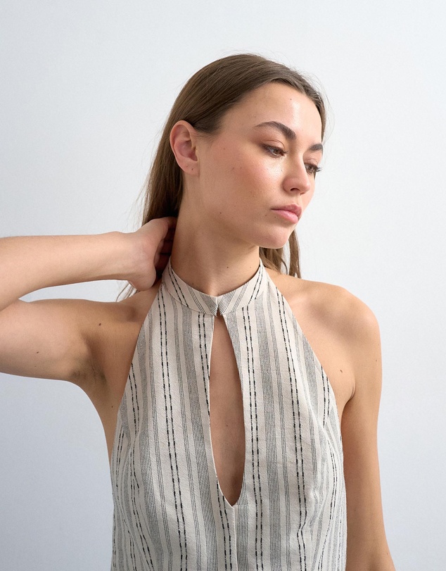 TOPSHOP - Flora Halter Top