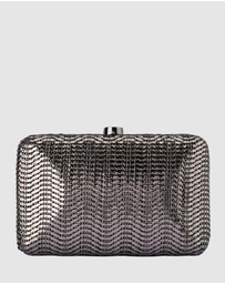 Olga Berg - Hannah Textured Clutch