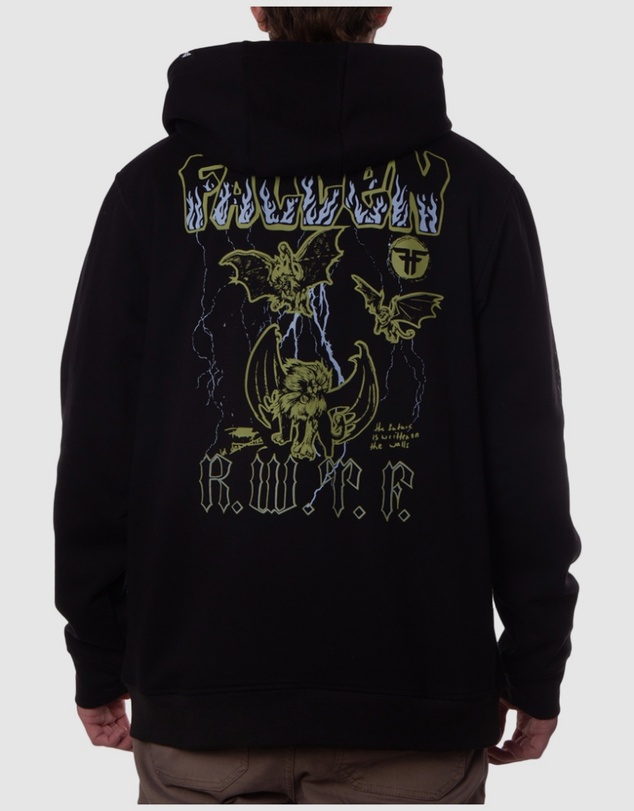Fallen Footwear - Mens Gargoyle Hoodie Black