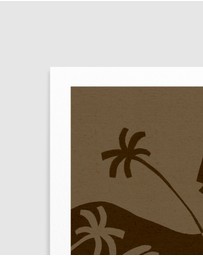 Olive et Oriel - The Land Story 6 by Shatha Al Dafai Art Print