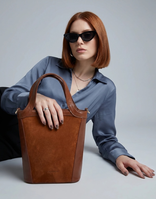 Cobb & Co - Parkwood Suede Leather Crossbody Bag