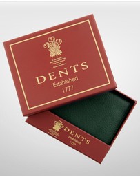 DENTS - Pebble Grain Leather Card Holder with RFID Blocking