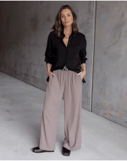 ALEXANDRA - Stellan Pants Taupe