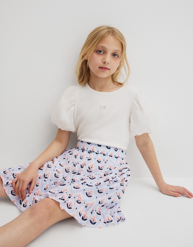 Country Road - Ruffle Print Skirt
