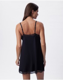 Bras N Things - Selene Short Slip - Black