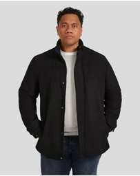 Johnny Bigg - Riley Wool Blend Car Coat