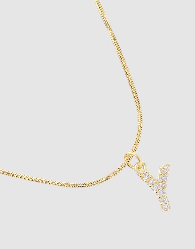 Pastiche - Initial Y Necklace