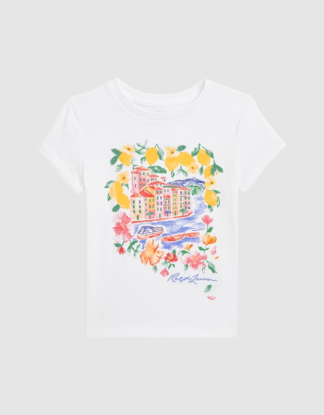 Polo Ralph Lauren - Cotton Jersey Graphic Tee - Kids