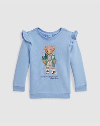 Polo Ralph Lauren - Polo Bear Ruffled Fleece Sweatshirt - Babies