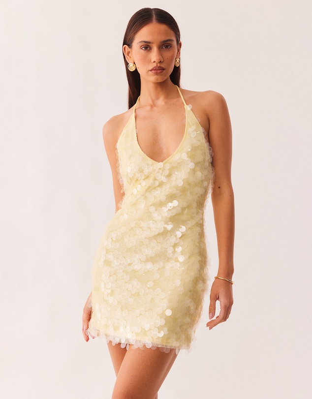 SNDYS - Calena Halter Mini Dress - ICONIC EXCLUSIVE