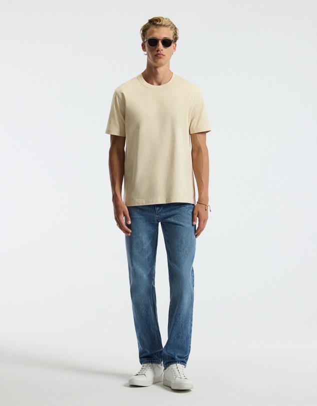 Calibre - Relaxed Crew T-shirt Biscuit