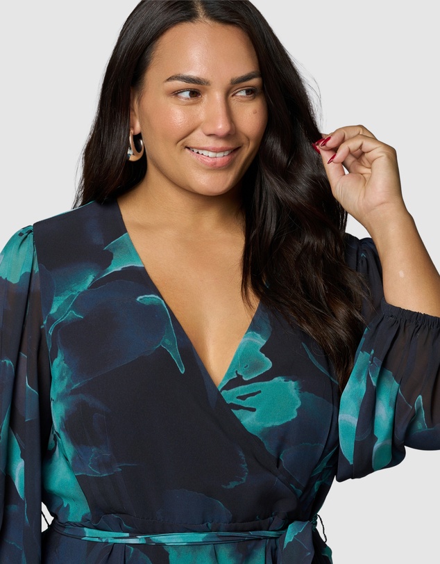Pink Dusk by Curve Project - Temptress Maxi Dress