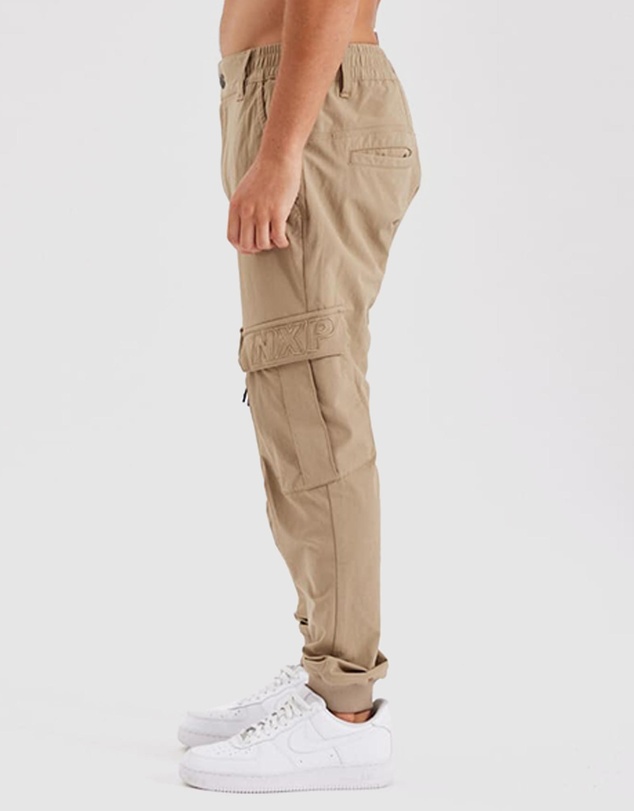 Nena & Pasadena - F150 Slim Nylon Cargo Joggers