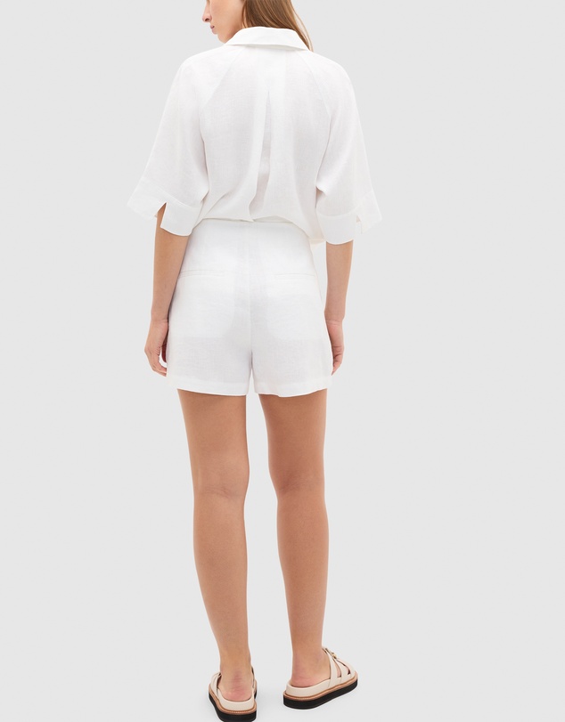 Seed Heritage - Core Linen High Rise Short