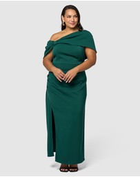 Pink Dusk by Curve Project - Damn Fine Maxi Dress