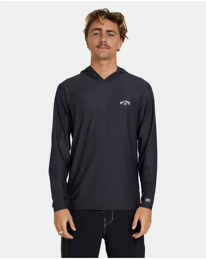 Billabong - Mens Shoreline Loose Fit Hooded Long Sleeve Rashguard