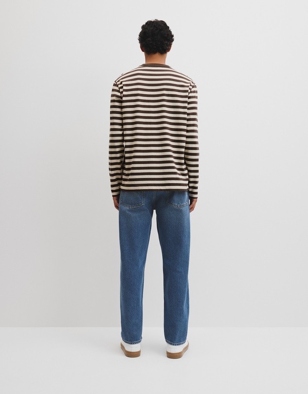Country Road - Australian Cotton Long Sleeve Stripe T-shirt