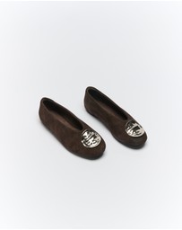 Goldie The Label - Zadie Leather Ballet