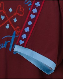 SMWR. by The Somewhere Co - All in on Hearts Oversized Tee