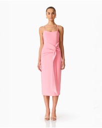 Elliatt - Risa Twist Tie Midi Dress