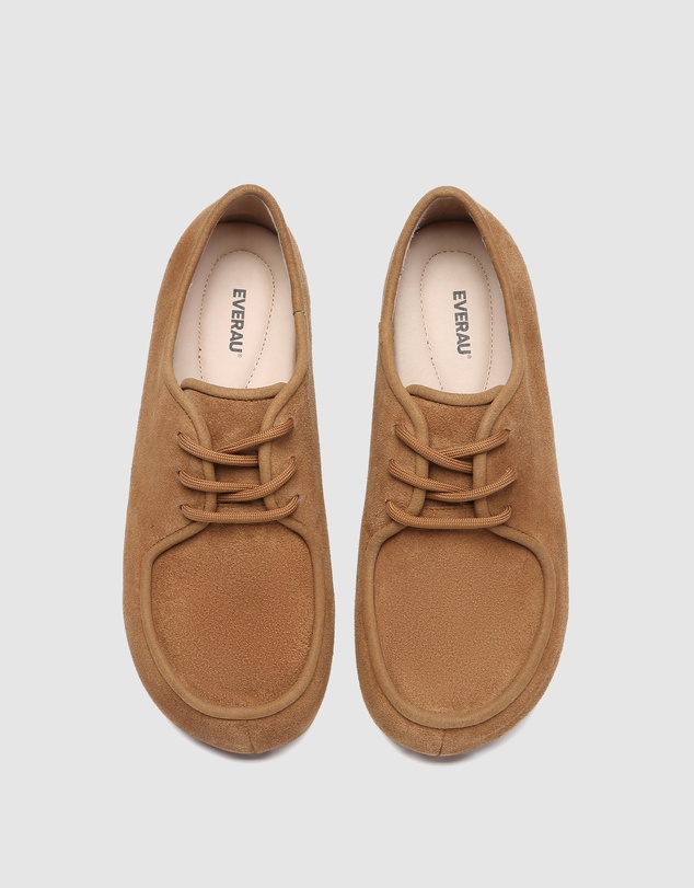 EVERAU - EverAU Ugg Brandon Cow Suede Upper Loafer Oxfords Flats