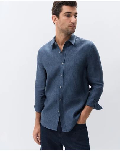 UNISON - Linen Regular Fit Shirt