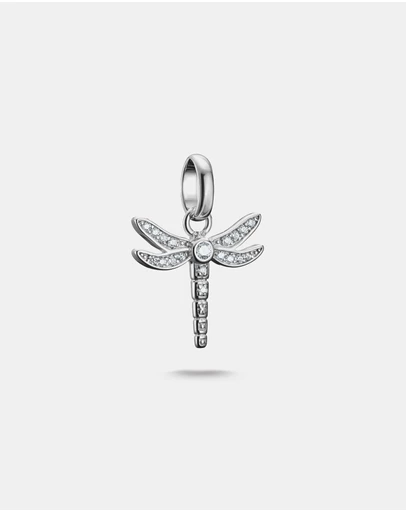 THOMAS SABO - THOMAS SABO Connect Charm dragonfly with stones