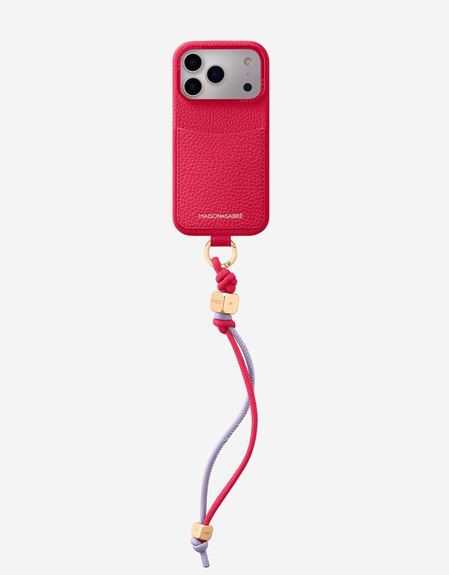 Maison De Sabre - Wristlet Phone Case (iPhone 17 Pro Max)