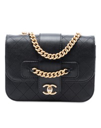 Pre-Loved by Azura Reborn - Pre-Loved Quilted Calfskin Front Chain Flap