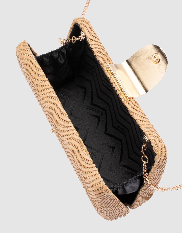 Olga Berg - Lindy Woven Clutch