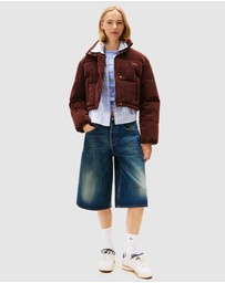 Tommy Jeans - Cord Puffer Jacket