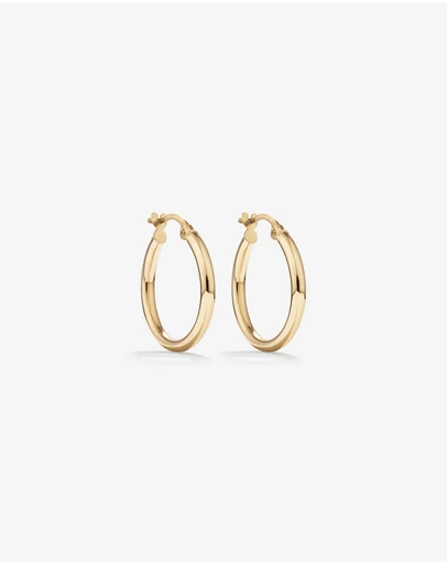 Michael Hill - 18mm Hoop Earrings in 10kt Yellow Gold