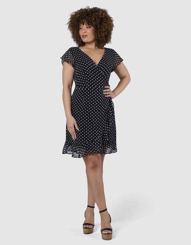 Indigo Tonic - Kira Frill Mini Dress