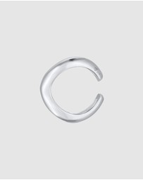 Elli Jewelry - Earrings Single Earcuff 925 Sterling Silver