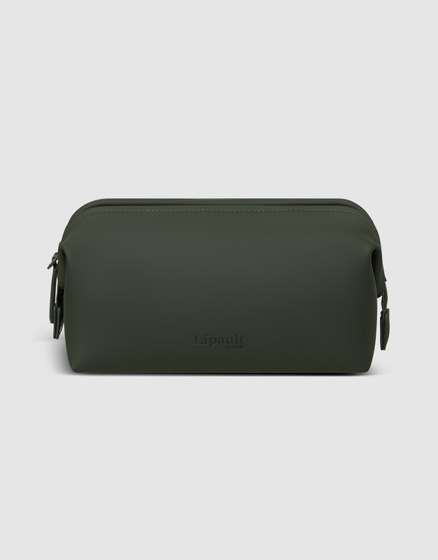 Lipault Paris - Lost In Berlin Toiletry Kit S 2.0 Dark Moss