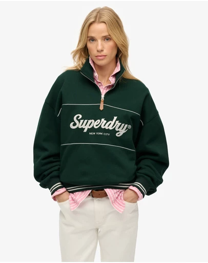 Superdry - Country Club Loose 1/4 Zip