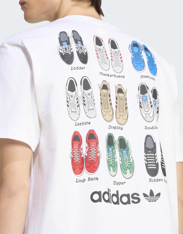 adidas Originals - Loose Graphic T-Shirt Shoes 4 Mens