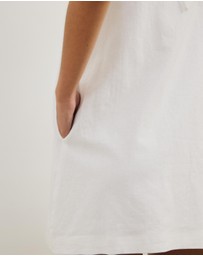 Atmos&Here - Mia A-Line Linen Blend Mini Dress